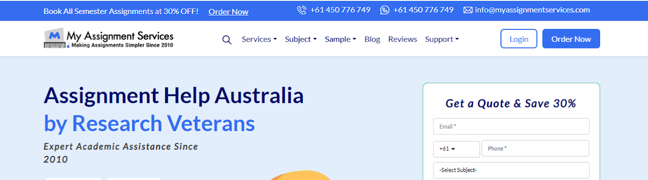 MyAssignment Services