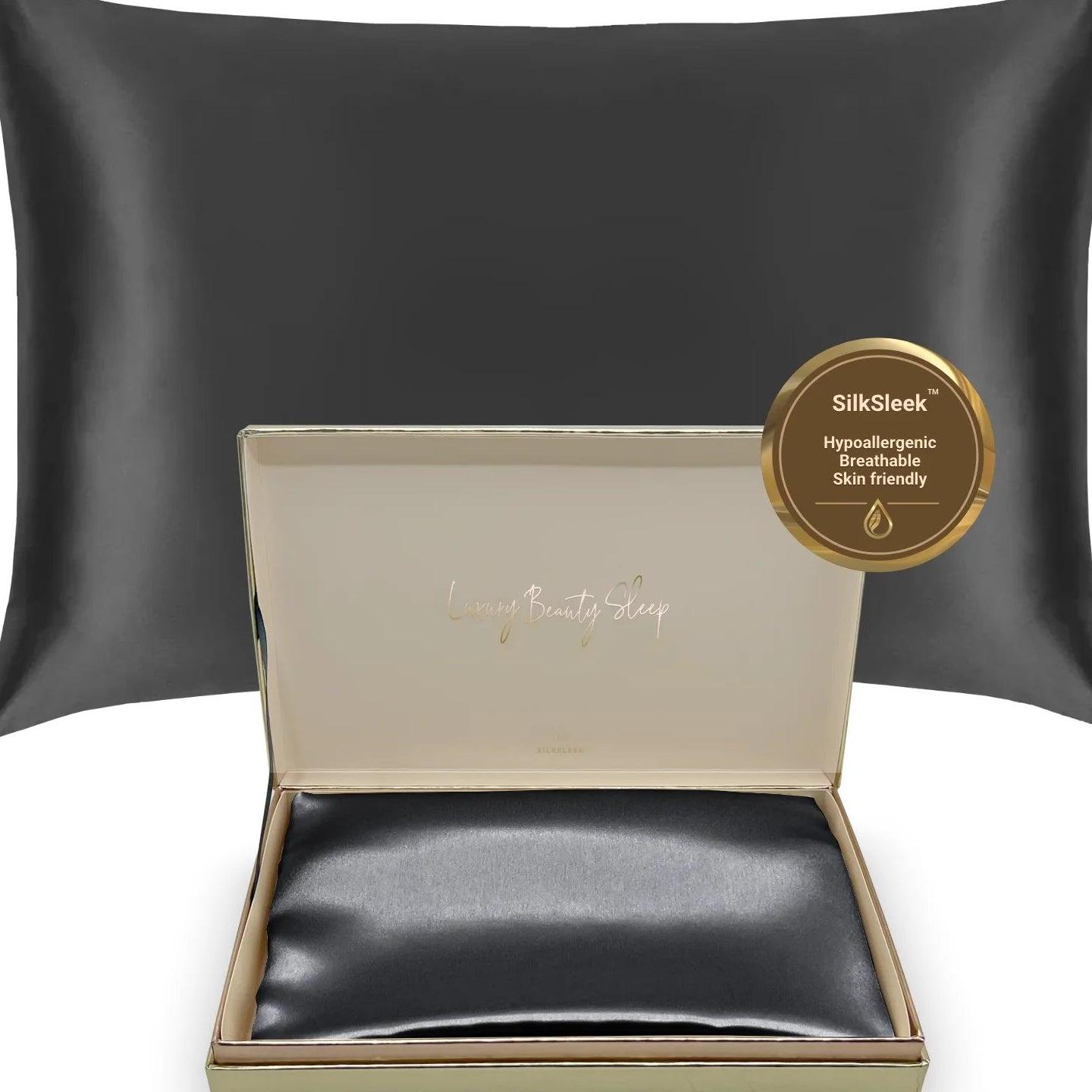 CharcoalSilk Pillowcase