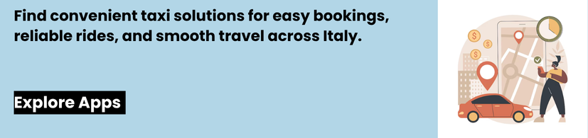taxi apps in Italy