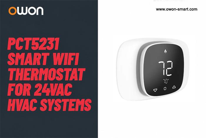 How does a WiFi thermostat work with a 24VAC HVAC system